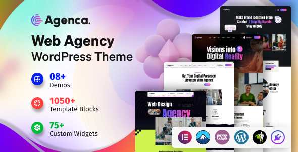 Agenca - Web Design Agency WordPress Theme Logo